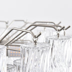 Vetrina Glass Chandelier Glass lighting by Bling Lighting Studio