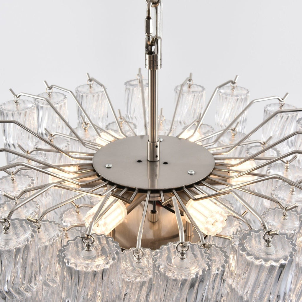 Vetrina Glass Chandelier Glass lighting by Bling Lighting Studio