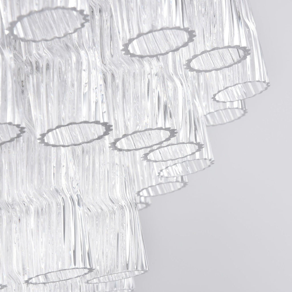 Vetrina Glass Chandelier Glass lighting by Bling Lighting Studio