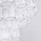 Vetrina Glass Chandelier Glass lighting by Bling Lighting Studio