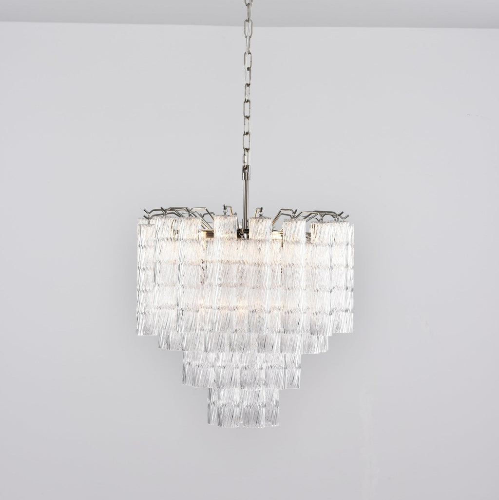 Vetrina Glass Chandelier Glass lighting by Bling Lighting Studio