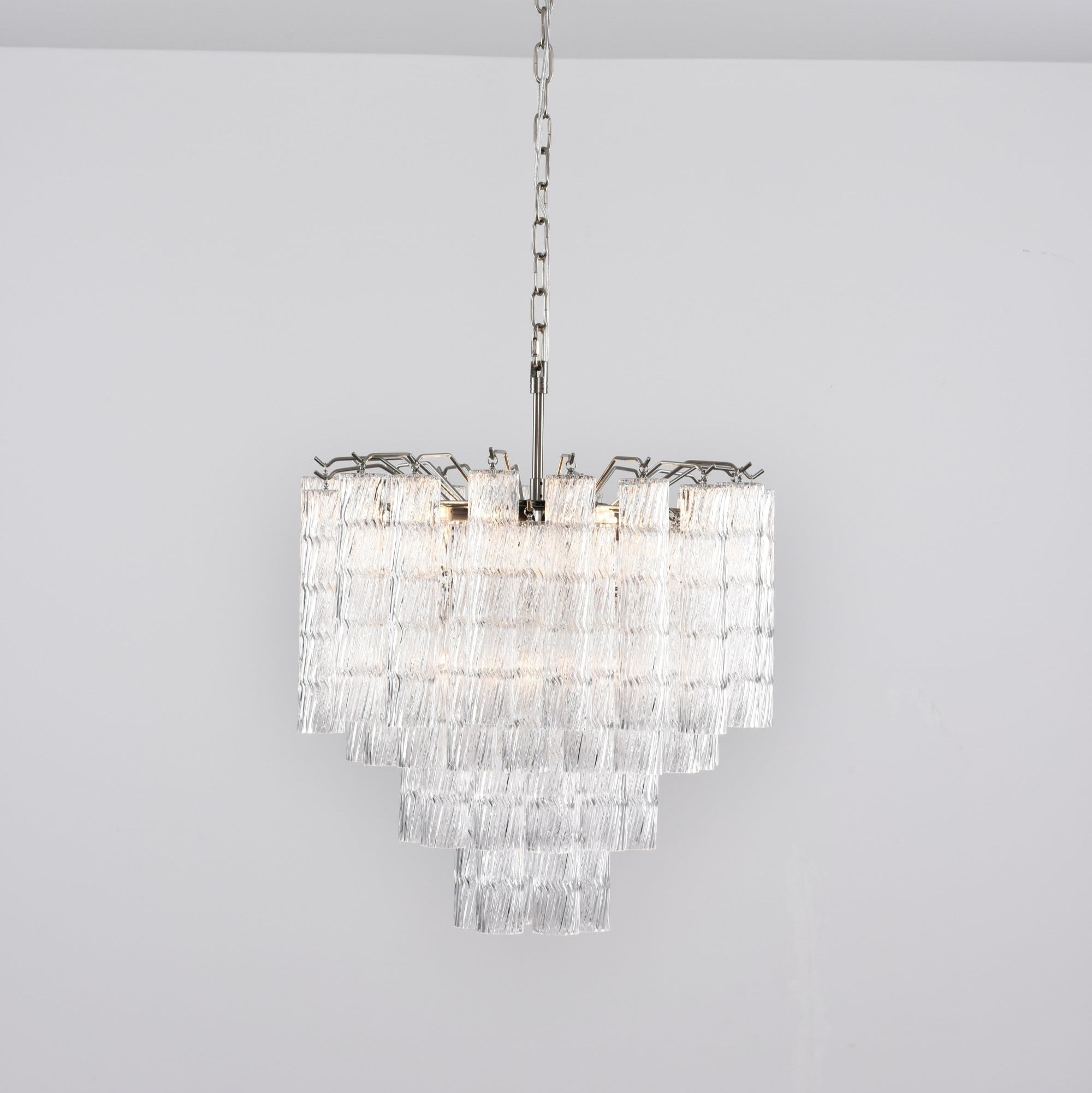 Vetrina Glass Chandelier Glass lighting by Bling Lighting Studio