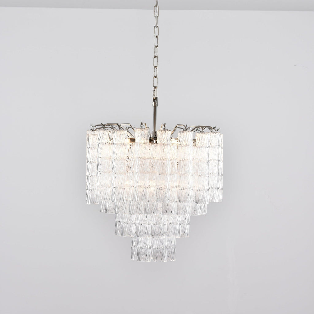 Vetrina Glass Chandelier Glass lighting by Bling Lighting Studio
