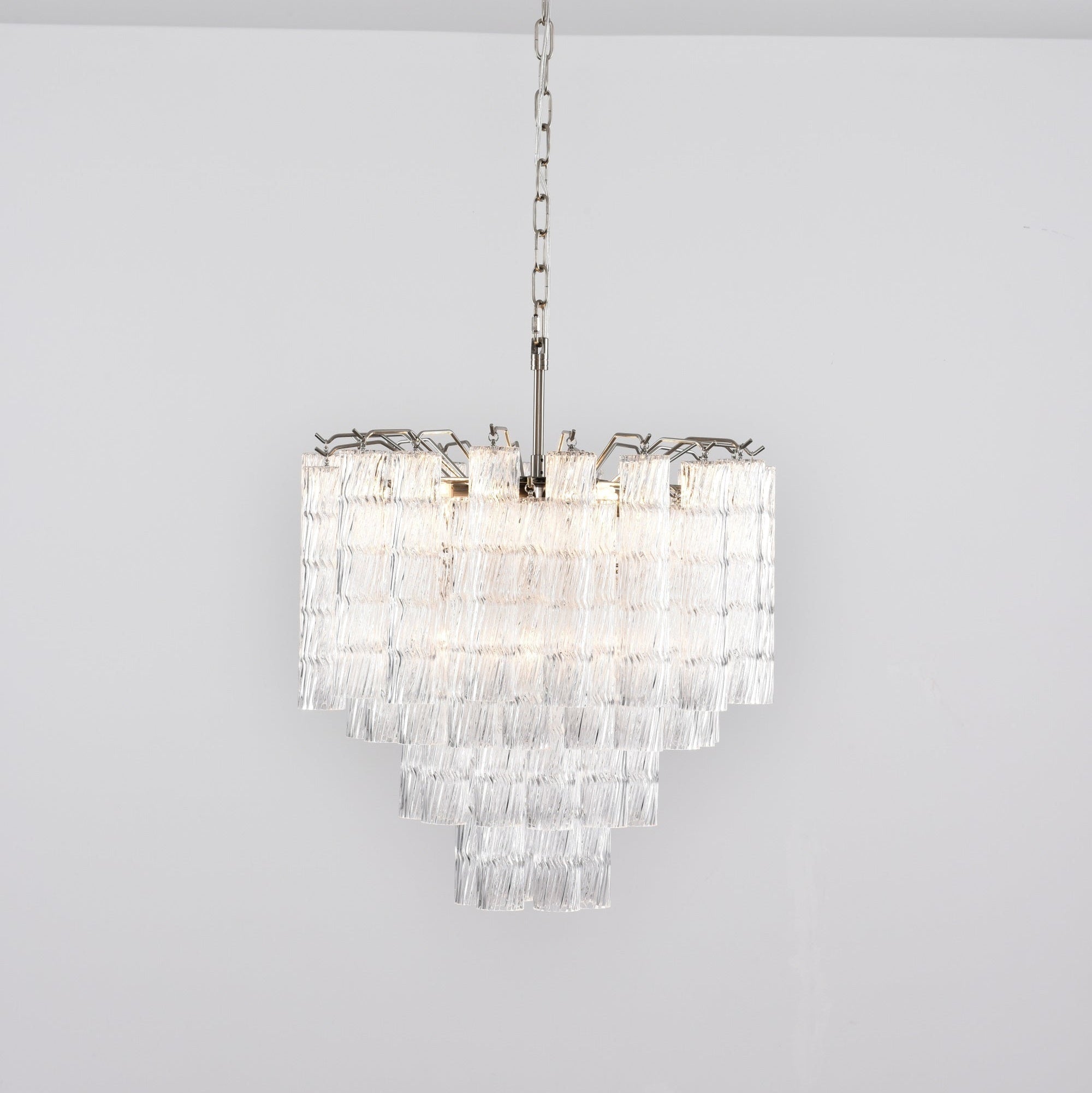 Vetrina Glass Chandelier Glass lighting by Bling Lighting Studio