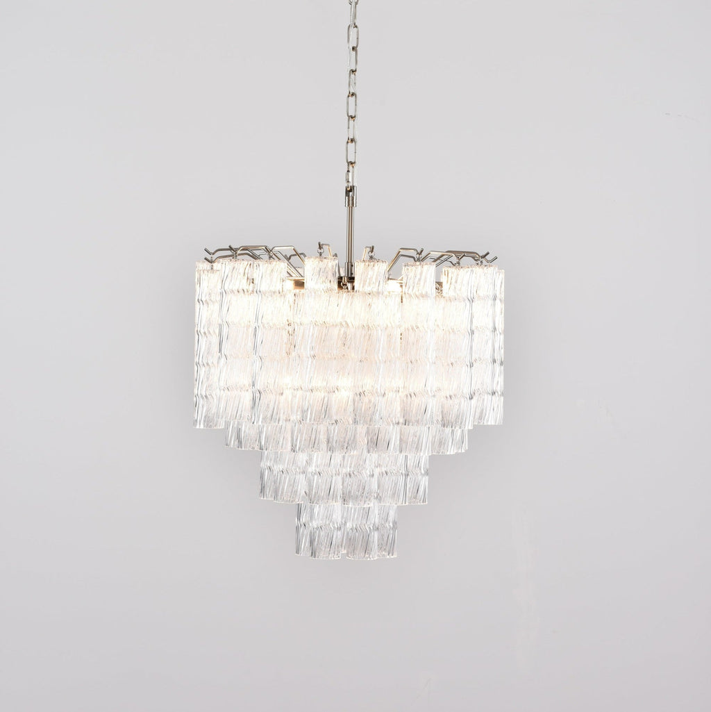 Vetrina Glass Chandelier Glass lighting by Bling Lighting Studio