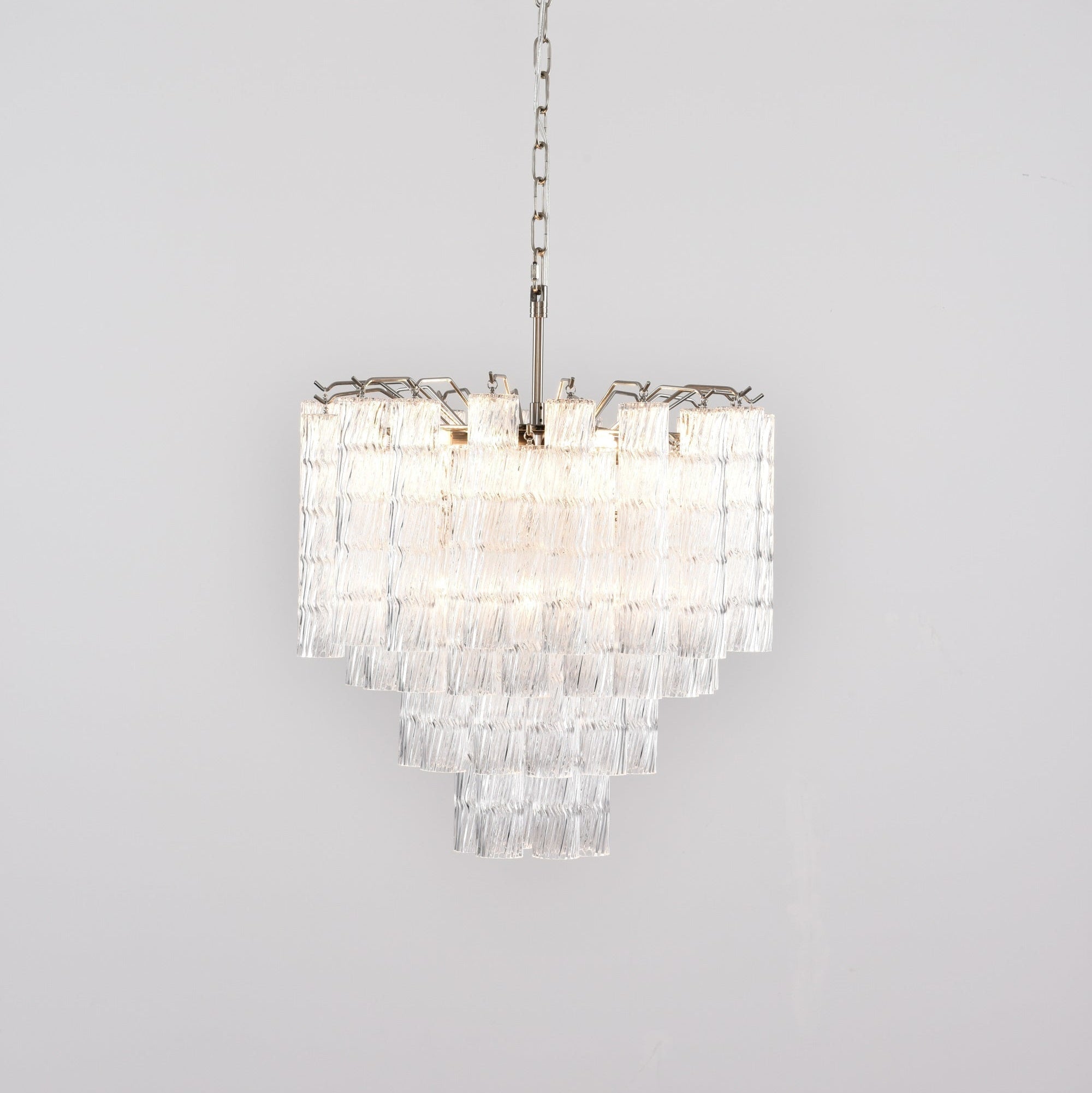 Vetrina Glass Chandelier Glass lighting by Bling Lighting Studio