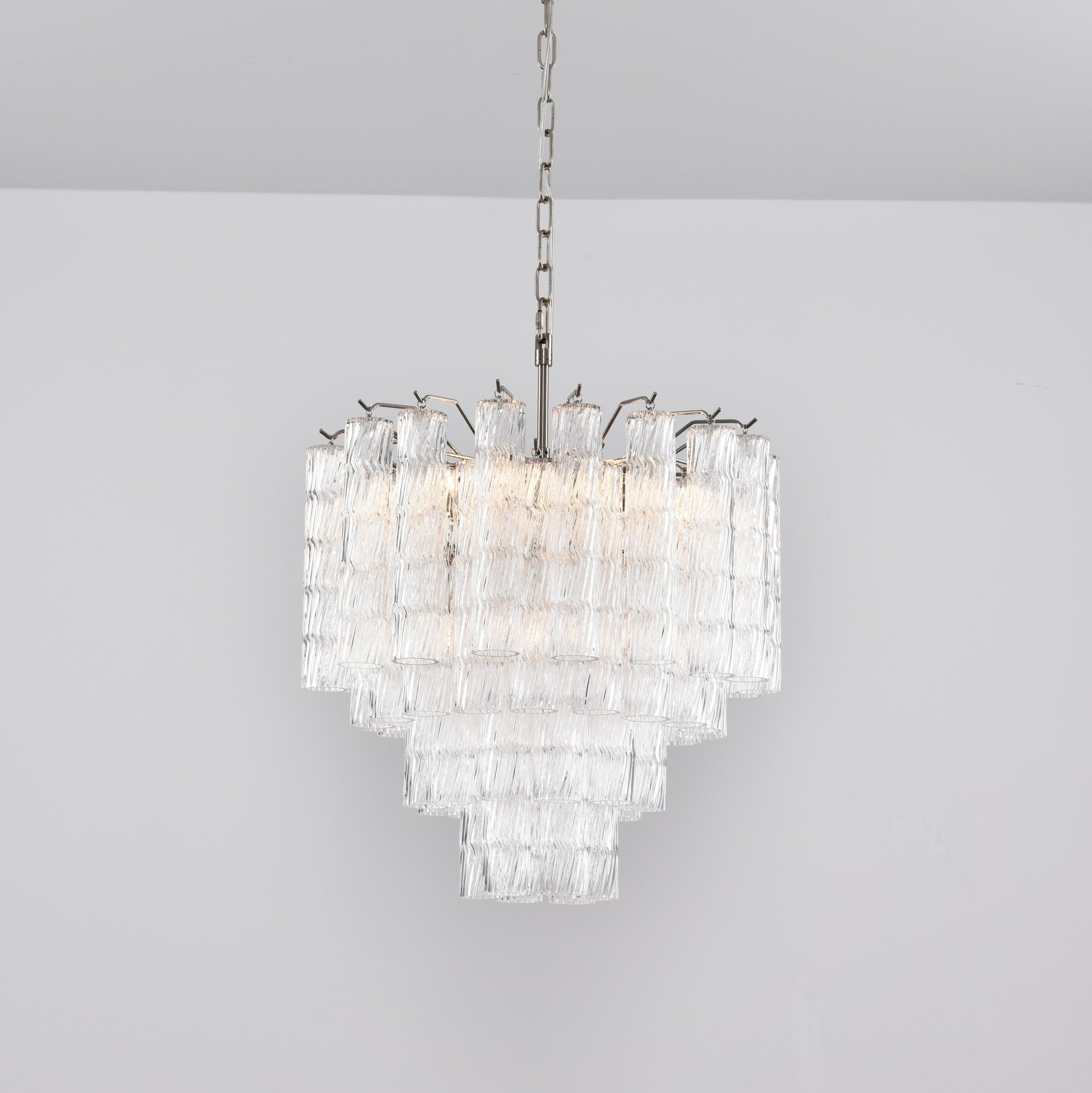 Vetrina Glass Chandelier Glass lighting by Bling Lighting Studio