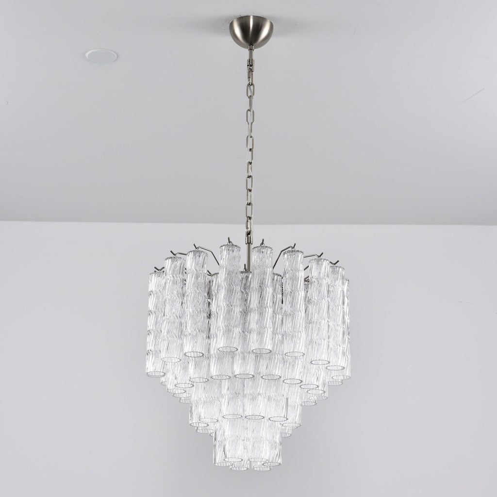 Vetrina Glass Chandelier Glass lighting by Bling Lighting Studio