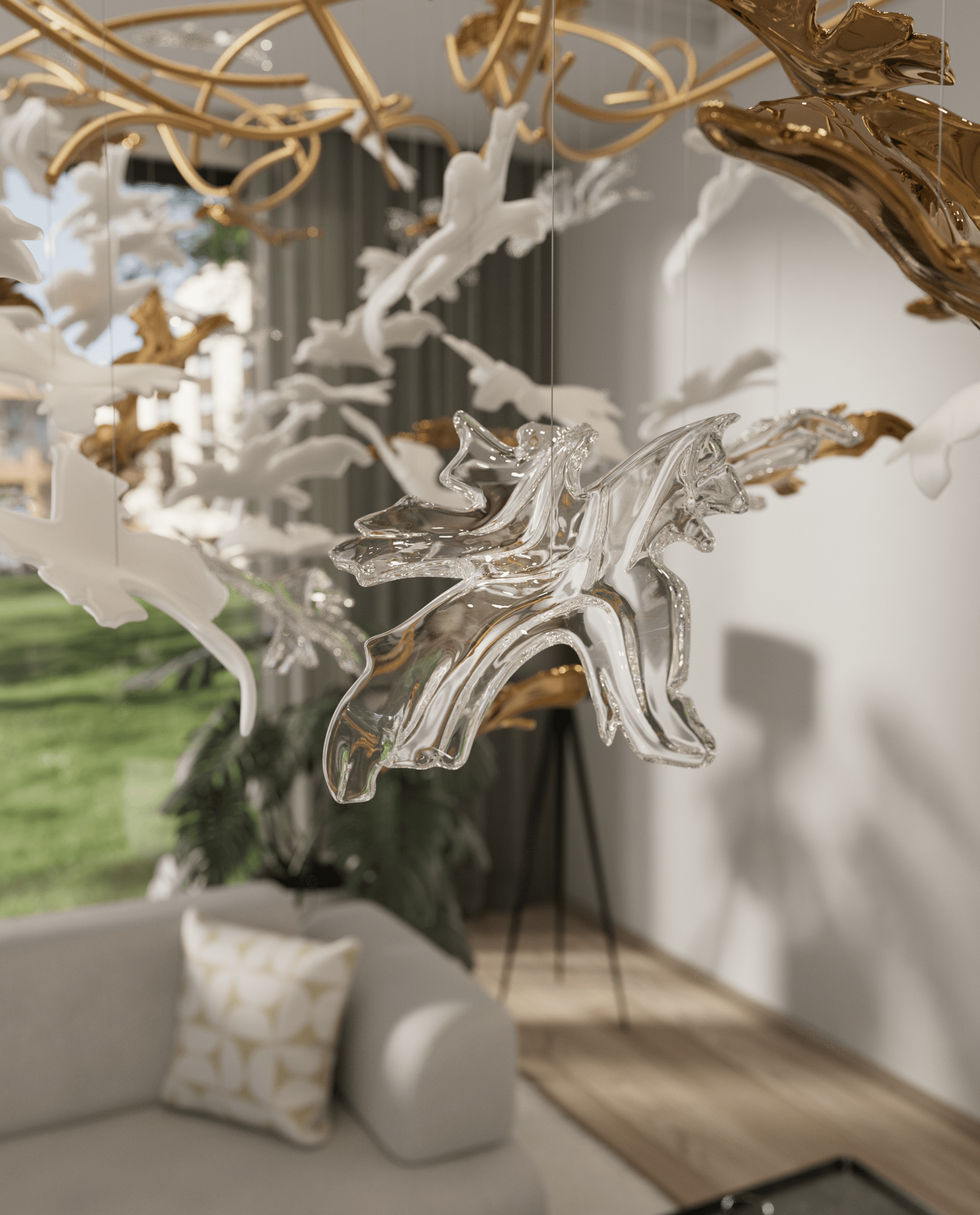 Vine Chandelier