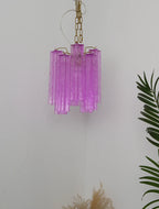 Vintage Amethyst Murano Glass Chandelier product image