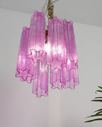 Vintage Amethyst Murano Glass Chandelier product image