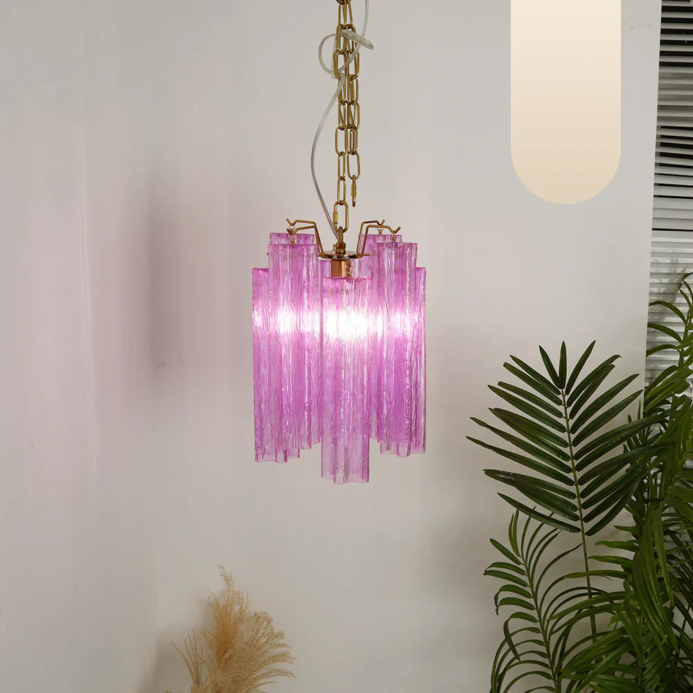 Vintage Amethyst Murano Glass Chandelier product image