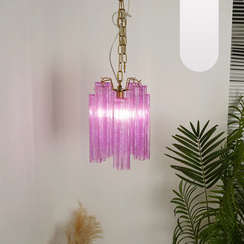 Vintage Amethyst Murano Glass Chandelier product image