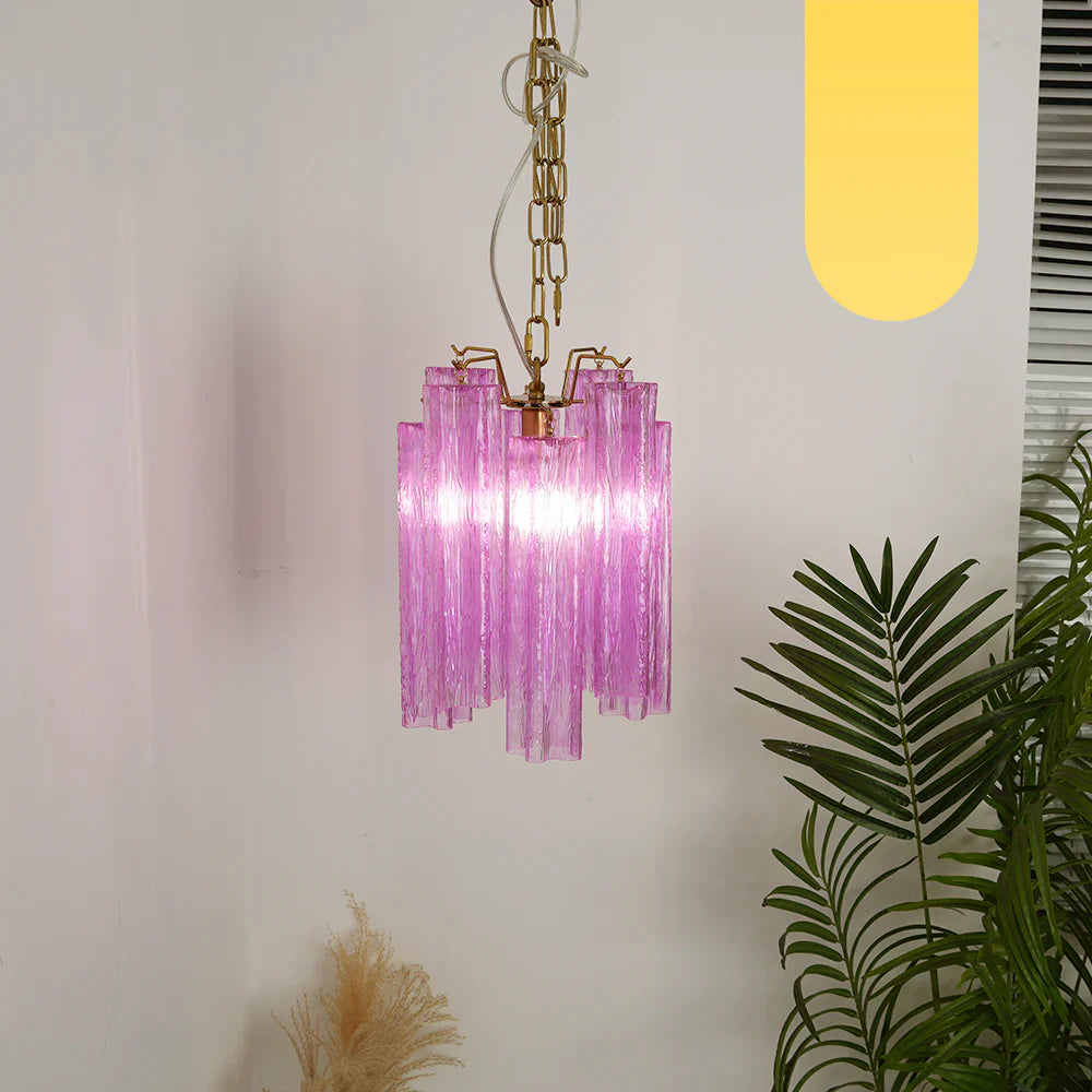 Vintage Amethyst Murano Glass Chandelier product image