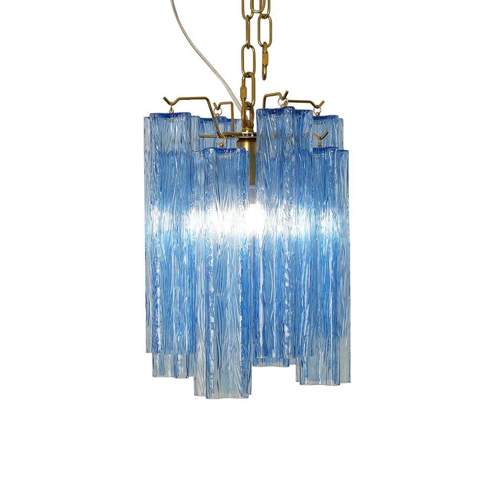 Vintage Blue Murano Glass Chandelier product image