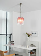 Vintage Gradient Red Murano Chandelier product image