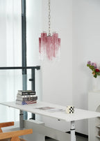 Vintage Gradient Red Murano Chandelier product image