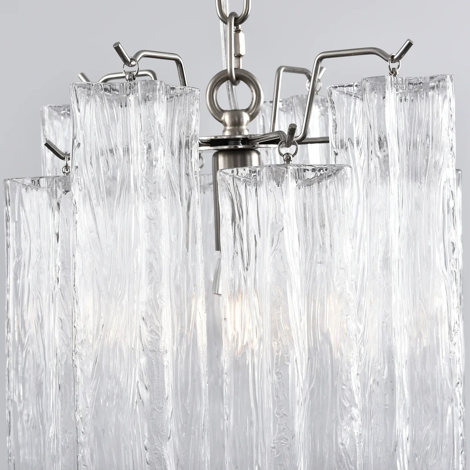 Vintage Transparent Murano Chandelier product image