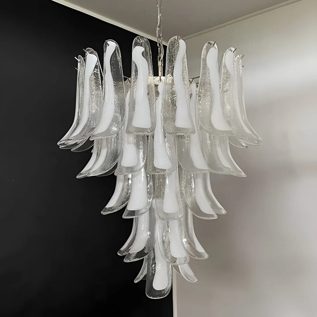 Vintage Transparent Murano Petals Chandelier product image
