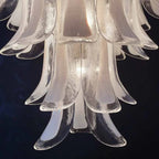 Vintage Transparent Murano Petals Chandelier product image