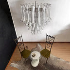 Vintage Transparent Murano Petals Chandelier product image
