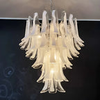 Vintage Transparent Murano Petals Chandelier product image