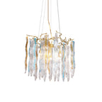Waterfall Branch Colorful Chandelier by Bling Lighting Studio