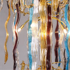Waterfall Branch Colorful Chandelier product image