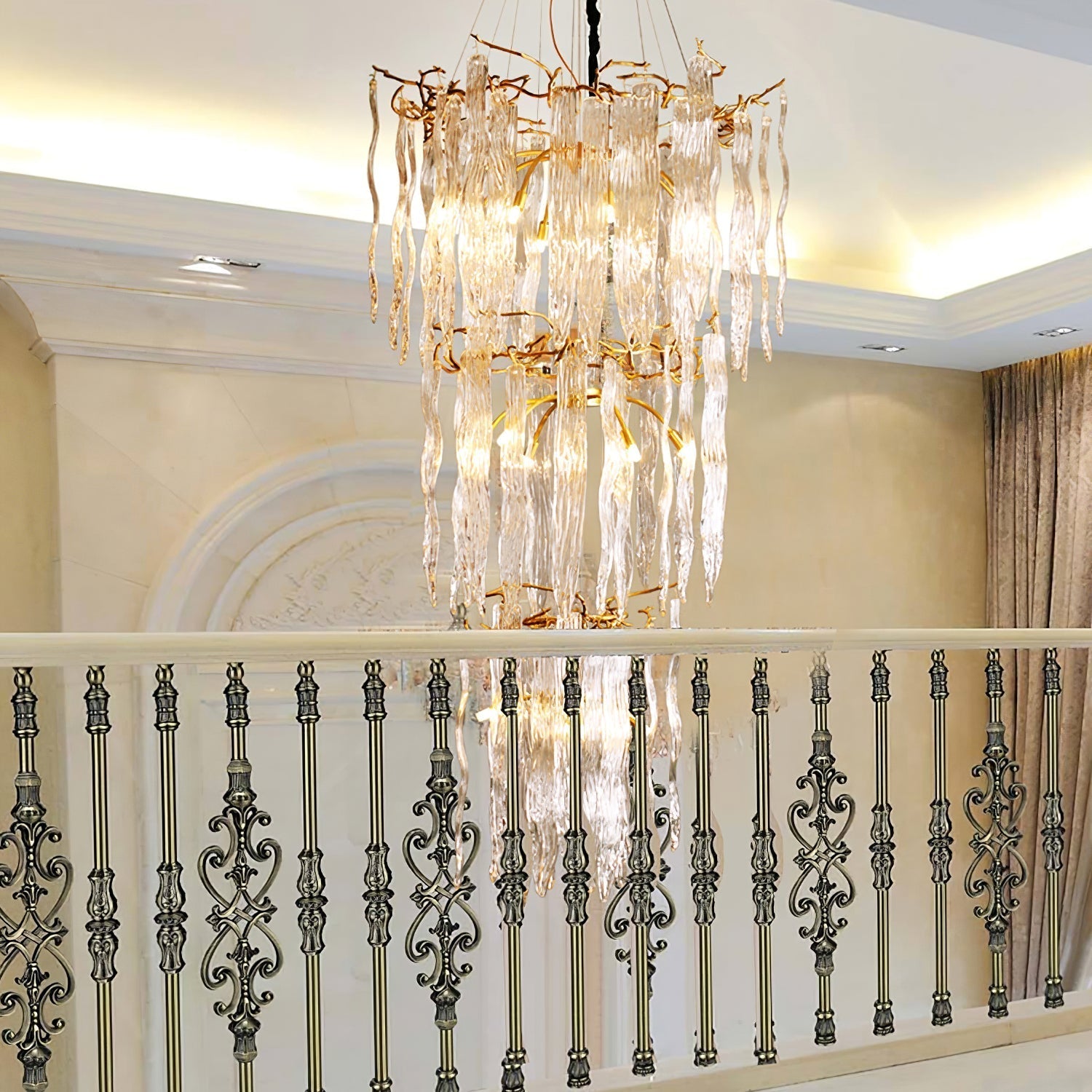 Waterfall Branch Colorful Chandelier product image