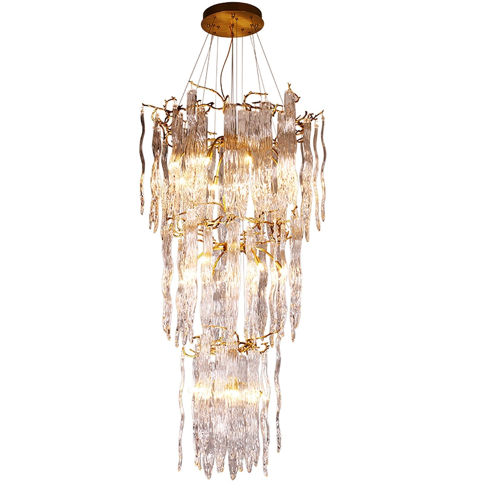 Waterfall Branch Colorful Chandelier product image