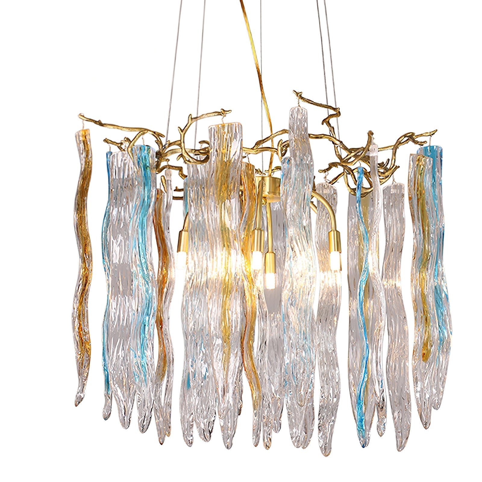 Waterfall Branch Colorful Chandelier product image