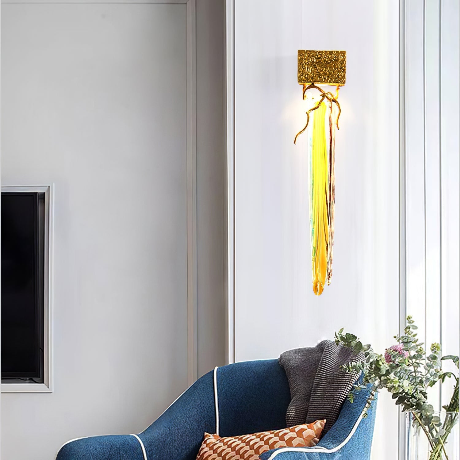 Waterfall Segmented Branch Wall Sconce product image