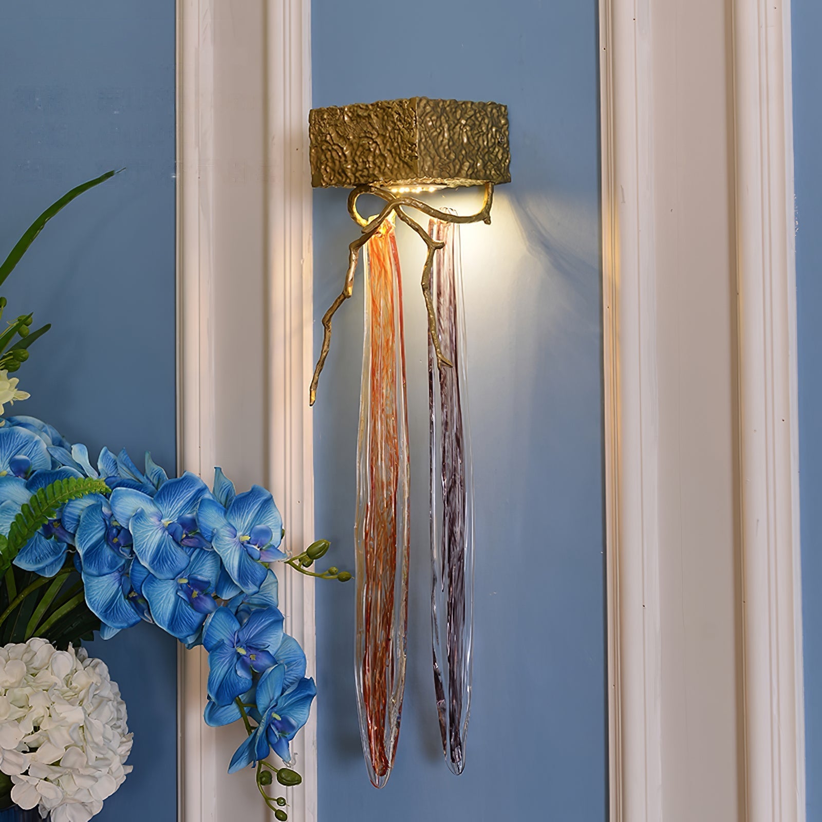 Waterfall Segmented Branch Wall Sconce product image