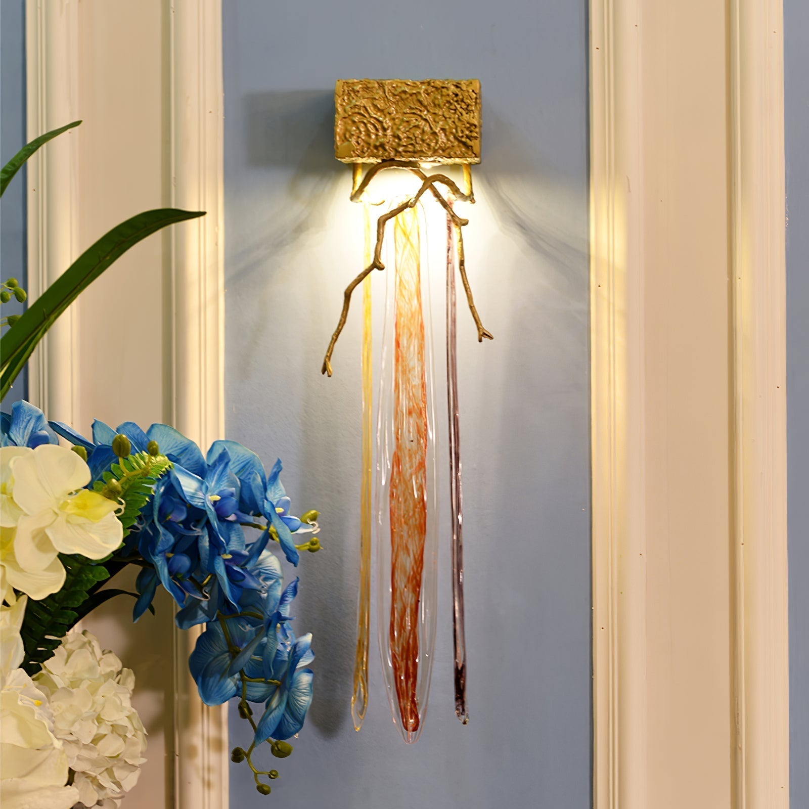 Waterfall Segmented Branch Wall Sconce product image