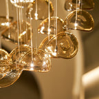 Wave Floating Leaf Chandelier