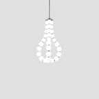 Acrylic Pearl Necklace Chandelier