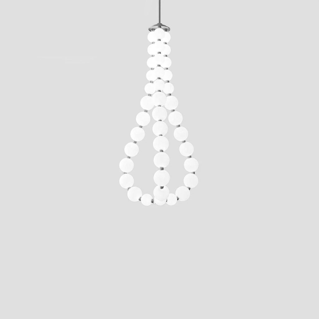 Acrylic Pearl Necklace Chandelier