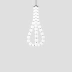 Acrylic Pearl Necklace Chandelier