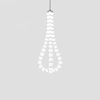 Acrylic Pearl Necklace Chandelier