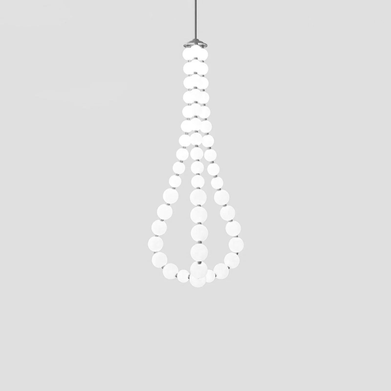 Acrylic Pearl Necklace Chandelier