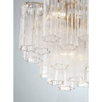 Addis Murano Glass Semi-Flush Ceiling Mount 17''W