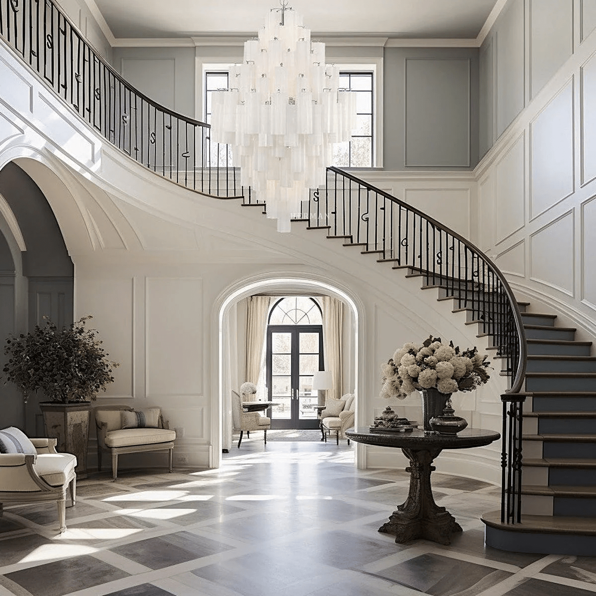 Geometric Crystal Prism Ceiling Chandelier additional product view