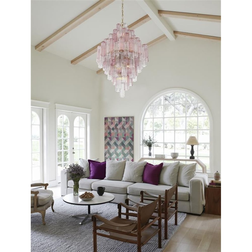 Geometric Crystal Prism Ceiling Chandelier product image
