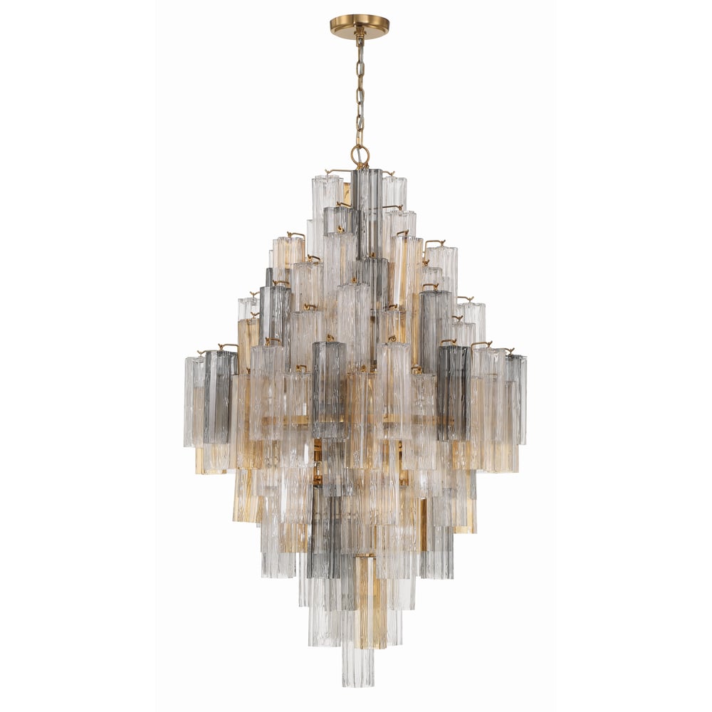 Geometric Crystal Prism Ceiling Chandelier product image