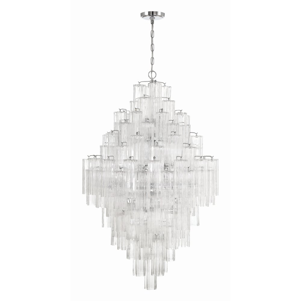 Geometric Crystal Prism Ceiling Chandelier product image