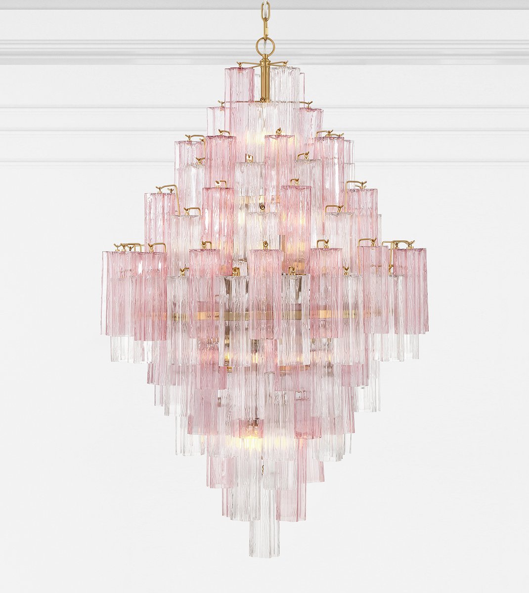 Geometric Crystal Prism Ceiling Chandelier product image
