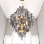 Geometric Crystal Prism Ceiling Chandelier product image