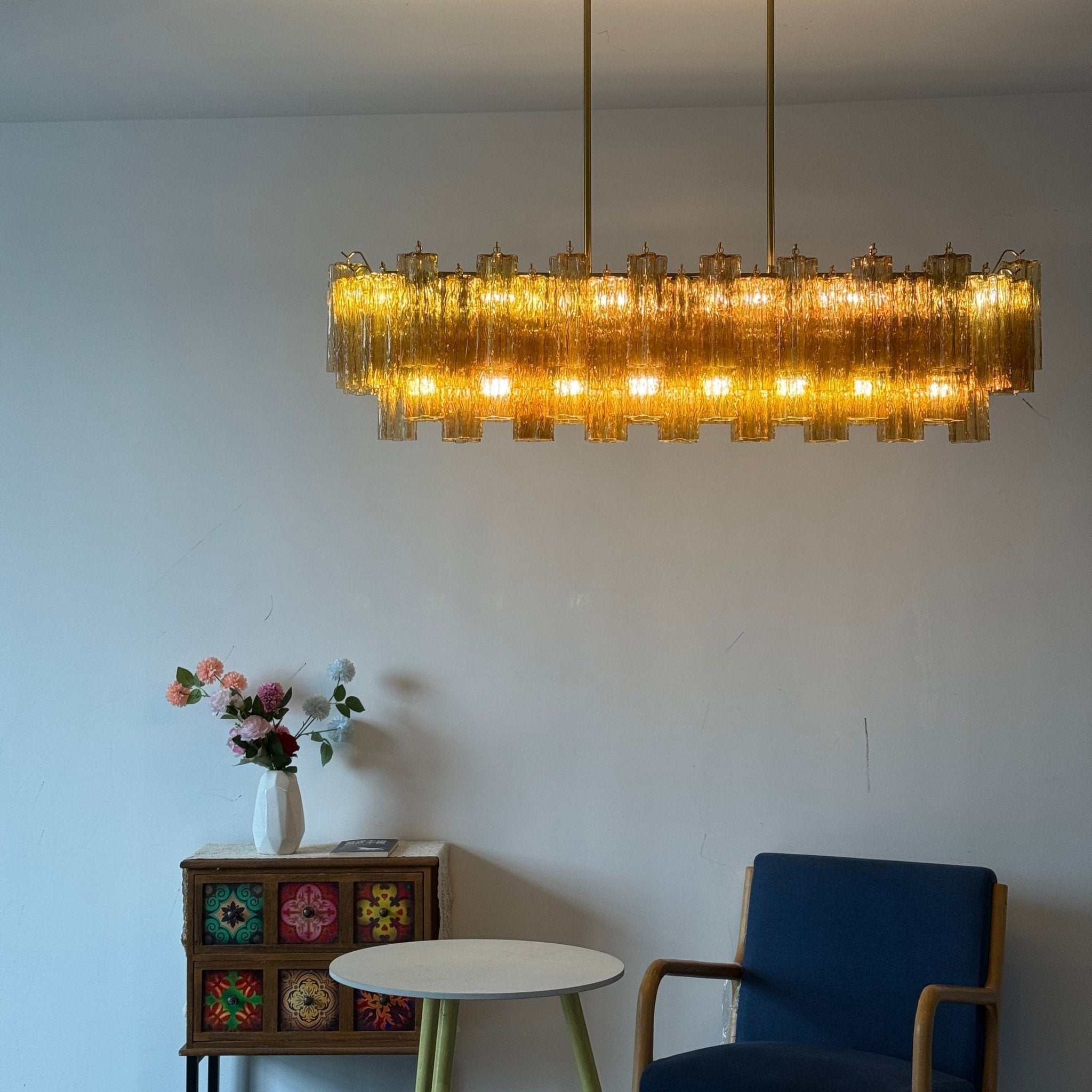 Luxury Addis Linear Chandelier product image