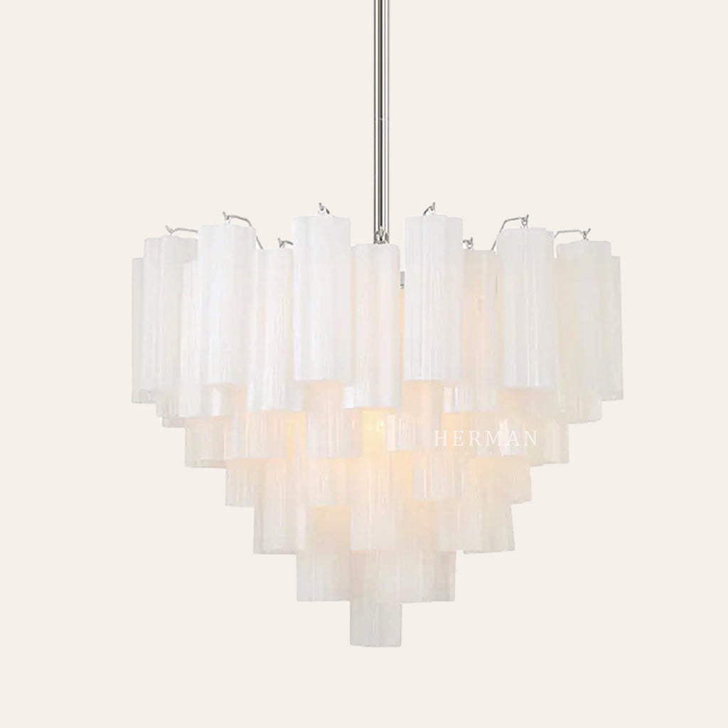 Addis Murano Glass Chandelier 17.8" 19.8" 22" 26.8" 32''D