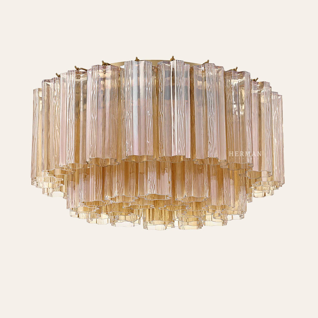 Addis Murano Glass Flushmount 22"/32"